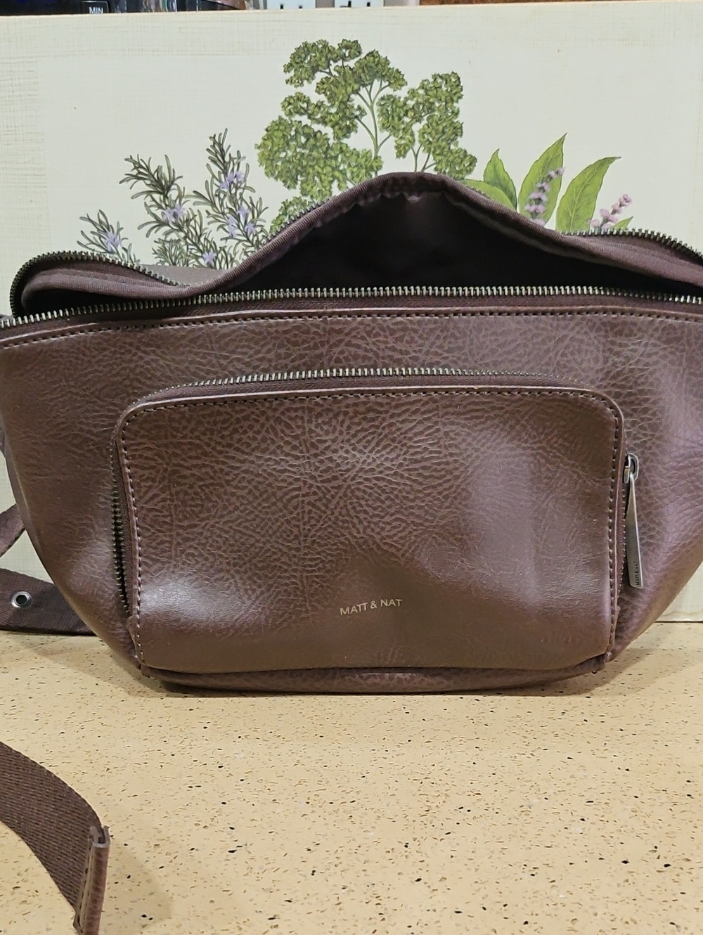 Matt & Nat Brown Crossbody Bag